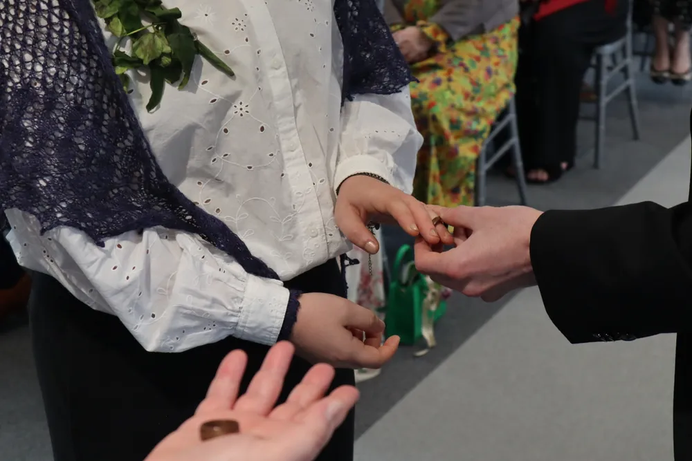 For a first attempt at making rings, they were surprisingly round and well fitting