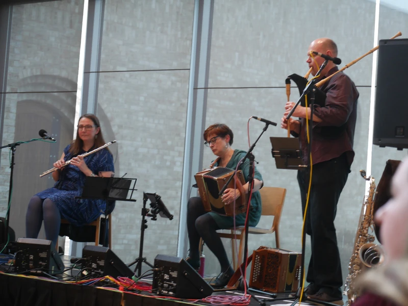 Chris got his pipes out