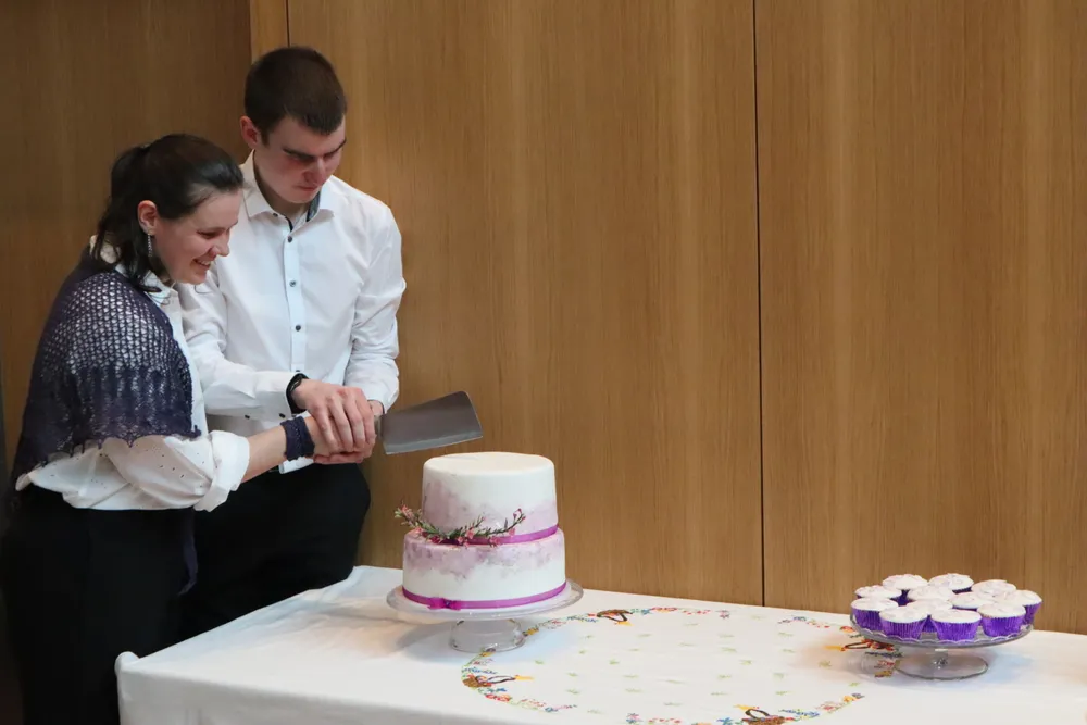 James had to concentrate quite hard