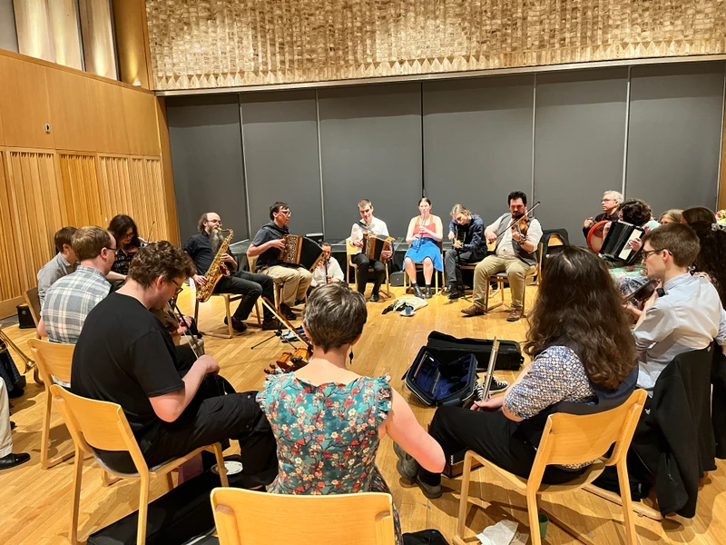 And then we played tunes